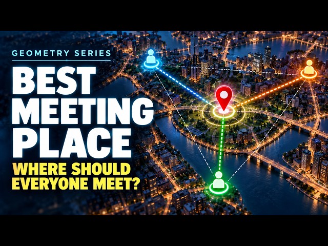 Geometry Series | Where Should Everyone Meet?