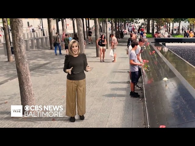 A virtual reality look at how the World Trade Center Memorial Plaza evolved over the years