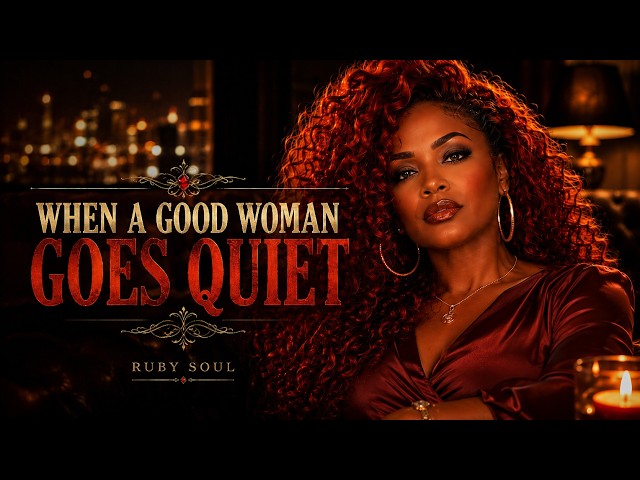 WHEN A GOOD WOMAN GOES QUIET  - Ruby Soul🔸 [R&B, Soul Blues]