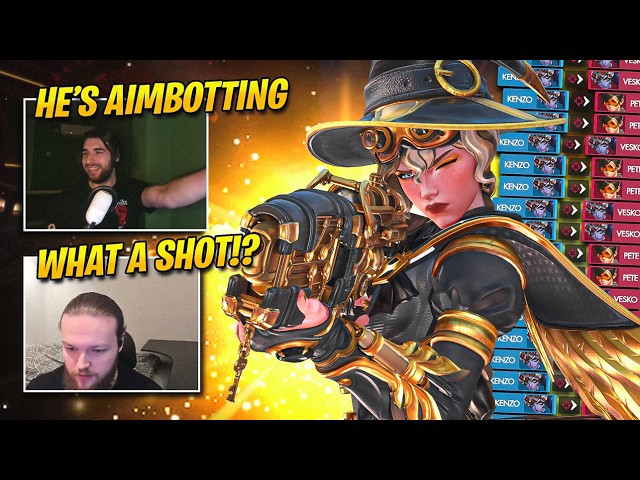 I made this Streamer HATE Overwatch after Facing My Widowmaker