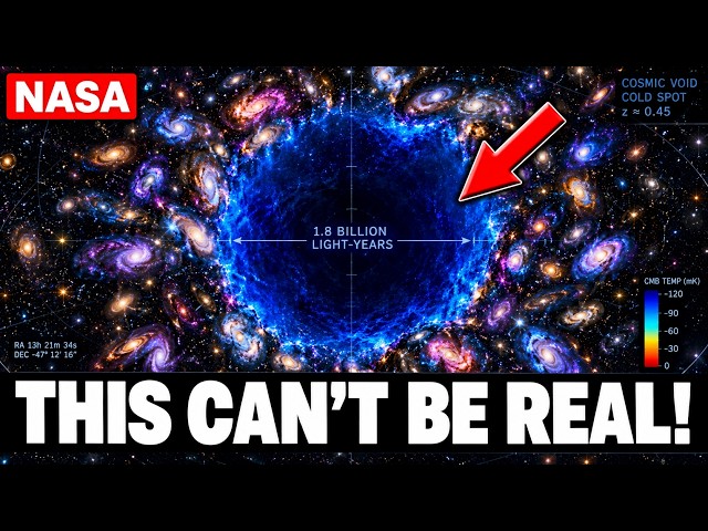 NASA's Deep Space Scan: The Impossible Anomaly In The CMB Cold Spot