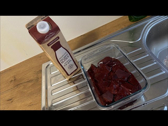 Raw Liver Breakfast