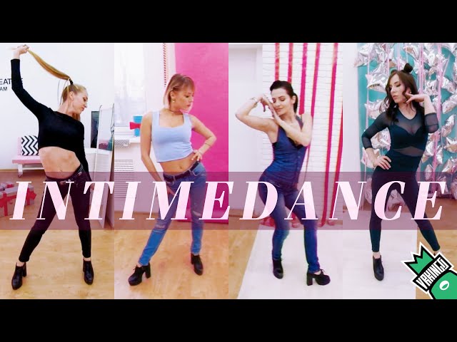 4 GIRLS DANCE FOR YOU • InTime High Heels Dance Choreo 360 VR Video (#VRKINGS)