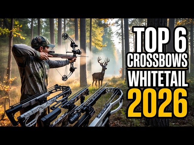 Top 6 Best Crossbow For Hunting Whitetail 2026!