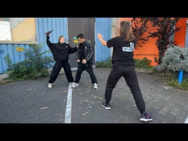 Fake movie fight and crazy stunt lesson Cologne 🇩🇪 !youtube  !whatsapp !ig