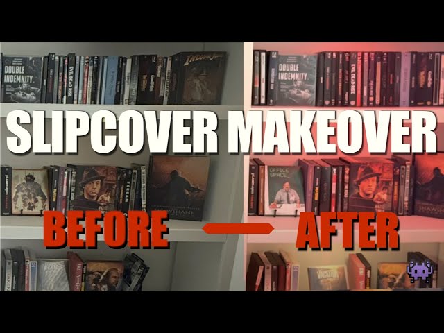 My Movie Shelf Looked Terrible — So I Added Slipcovers