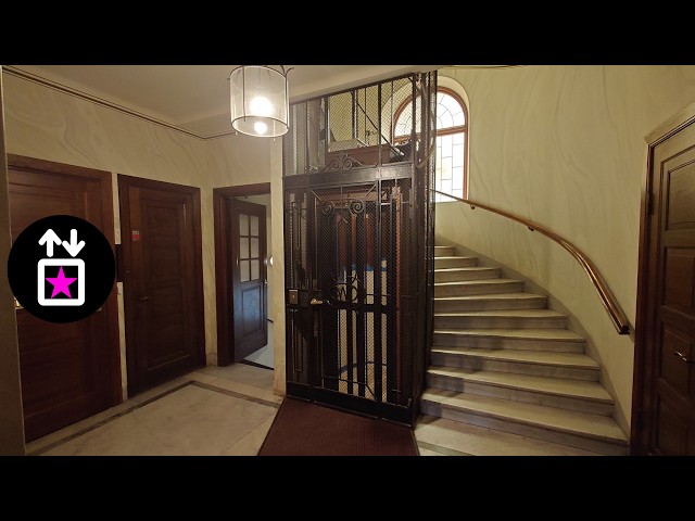 Stockholm, SWE: Modernised by Hissen AB - AEG Traction Elevator at Sveavägen 111