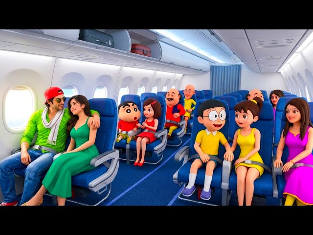 ❤️✈️ Jack & Shinchan Girlfriend Se Milne Gaon Gaye... Phir Hua Kuch Aisa! 😱 | Indian Theft Auto