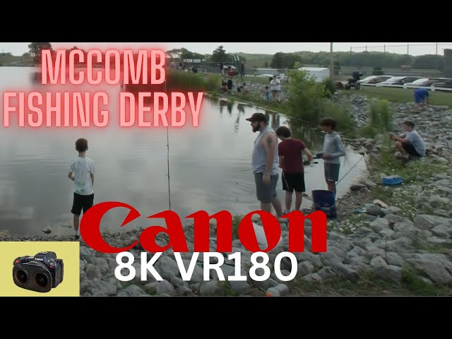 Fishing Derby at McComb Cookie Festival 2023 Canon 8K60 VR180