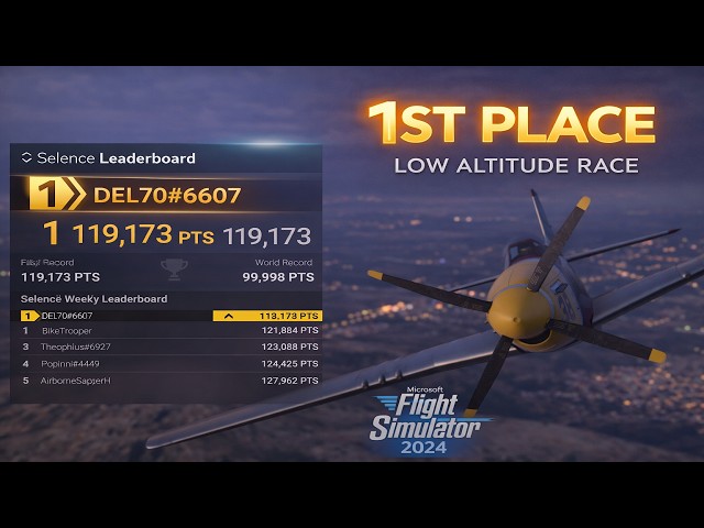 1st Place Selenicë Low Altitude Race | MSFS 2024