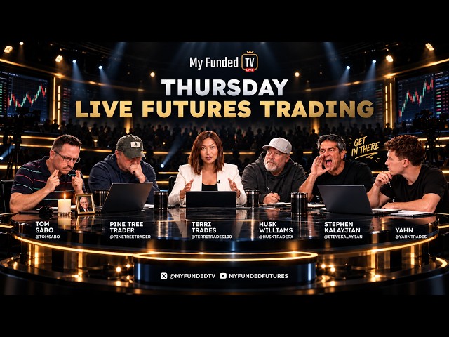 Thursday: Live Futures Trading & Market Talk | MyFundedTV 10/22/26