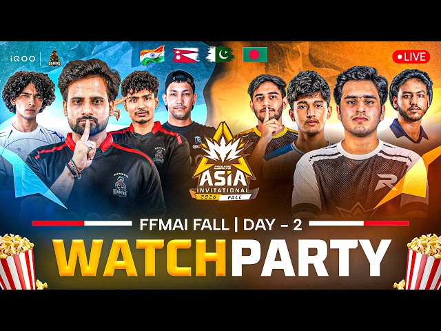 FFMAI WATCHPARTY LIVE WITH  iQOO TOTAL GAMING ESPORTS I TG FOZYAJAY #iQOO #iQOO15R