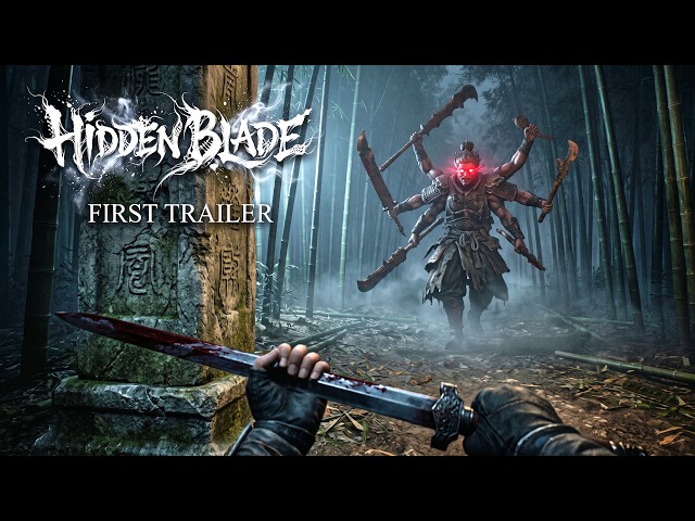 HIDDEN BLADE - Official Reveal Trailer (4K) | New RPG Fantasy Action Game