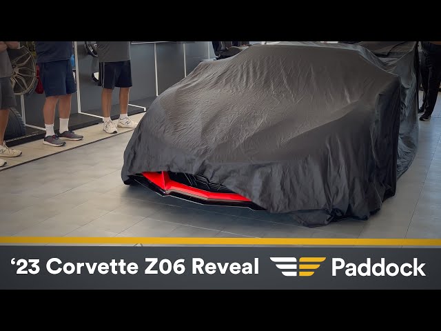 2023 Corvette Z06 Reveal at Paddock