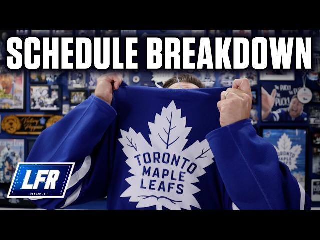 Full Toronto Maple Leafs Schedule Breakdown!