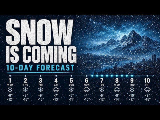 Snow Is Coming: 10-Day Winter Weather Timeline and Forecast