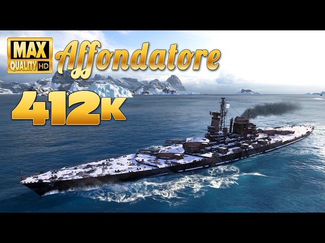 Battleship Affondatore: It's raining torpedoes | World of Warships
