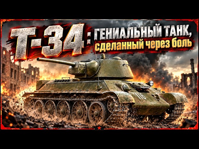 T-34: FEARED BY THE GERMANS, SUFFERED BY THE CREW - War Thunder