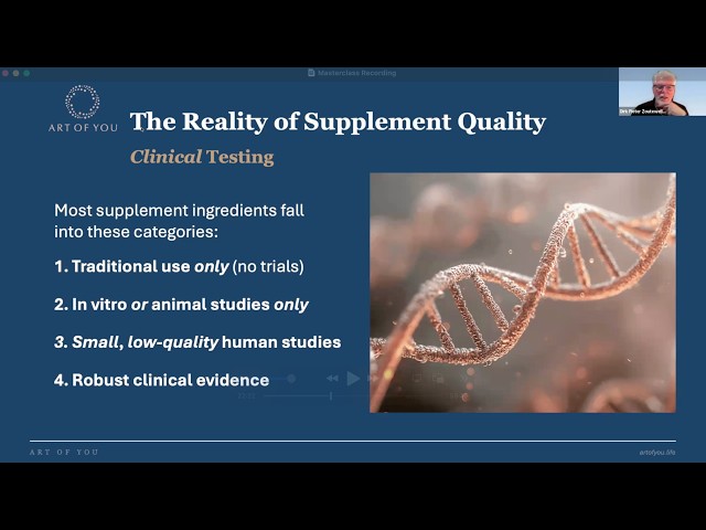 Cellular Health Masterclass: Unlock the Science of Aging Well