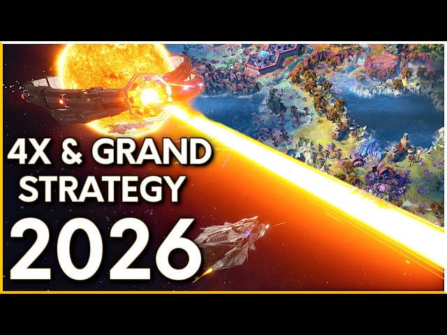 New 4X & Grand Strategy Game Releases, Demos & Updates on games in development for 2026