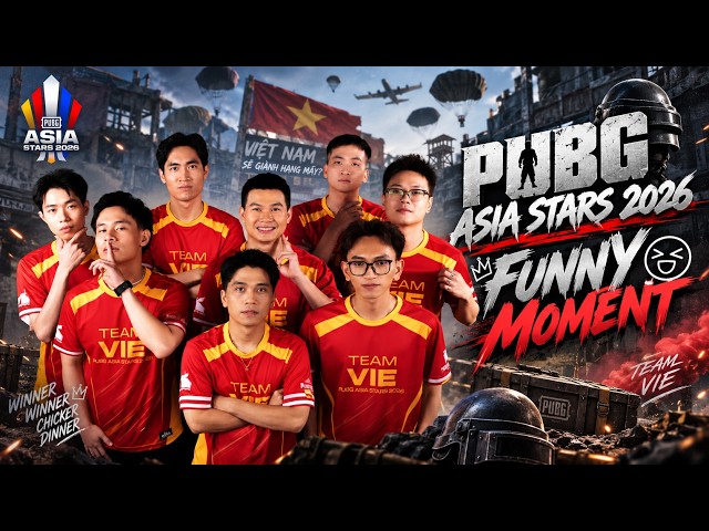 PUBG ASIA STAR 2026 DAY 1 FUNNY MOMENTS
