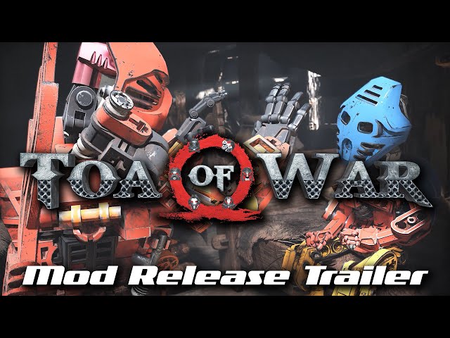 Toa of War Mod RELEASE TRAILER (God of War 2018 BIONICLE mod)