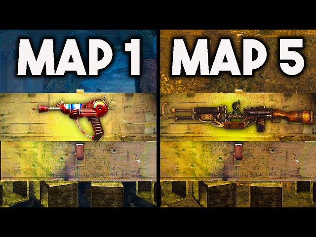2 Box Challenge On Every Black Ops Zombies Map!