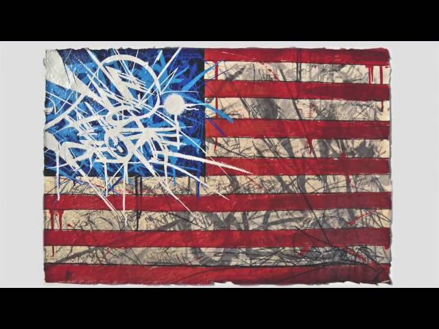 Saber AWR/MSK- "Flag 2010"- Los Angeles Artist