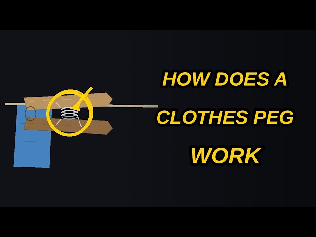 How a Clothes Peg Actually Works