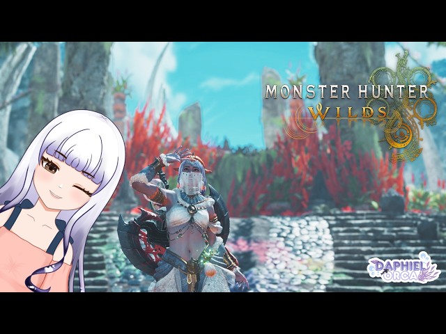 《MH Wilds》Back with Charge Blade, the big brain weapon ⁭(⊙ _ ⊙ ) #DaphiSwim