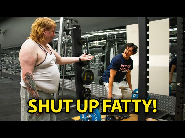 Giving buff guys gym advice... but I'm Fat