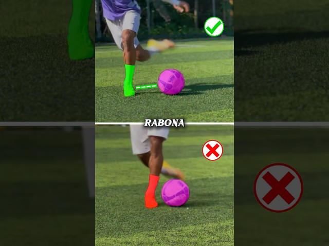 RABONA TUTORIAL 🪄⚽️ #football #tutorial #soccer #futbol #skills #shorts