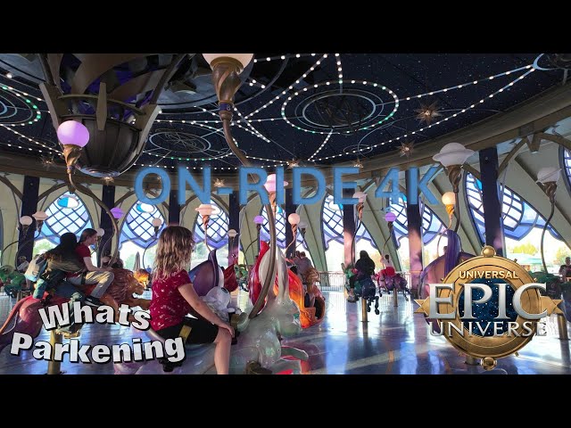 Constellation Carousel at Universal's Epic Universe Full On Ride POV