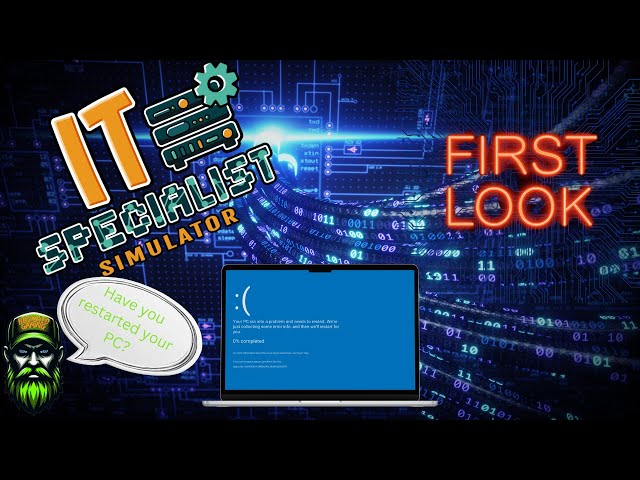 IT Specialist Simulator First Look | Realistic IT Career Simulation