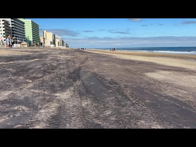 Virginia Beach assessing Nor’easter impacts as sand shifts along oceanfront