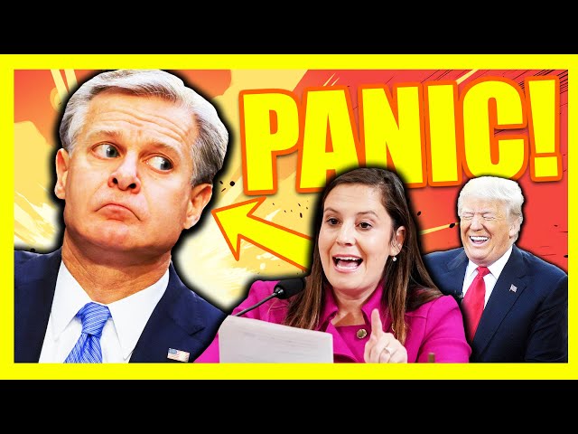 FBI Director Wray PANICS After Biden Classified Docs BOMBSHELL