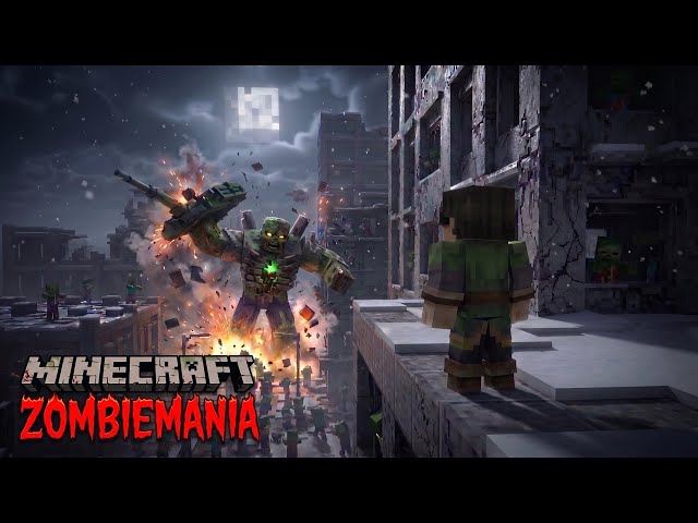 I Turned Minecraft into a Walking Dead Apocalypse! (I played Zombiemania mod in Minecraft / FINAL)