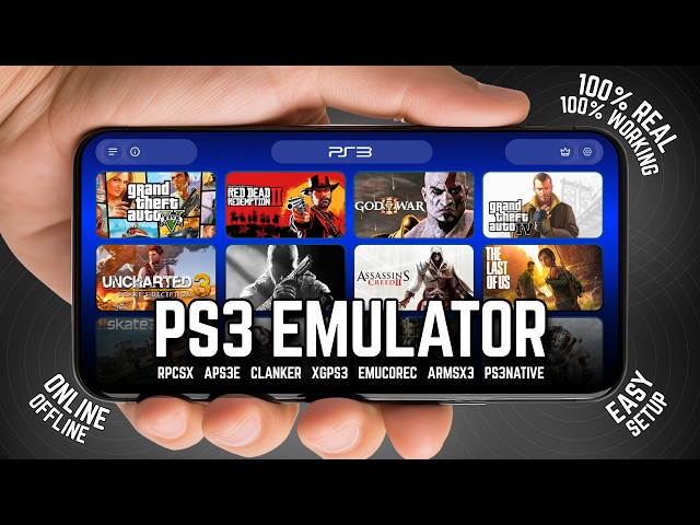 PS3 Emulation on Android Just Got CRAZY! 7 Emulators Tested