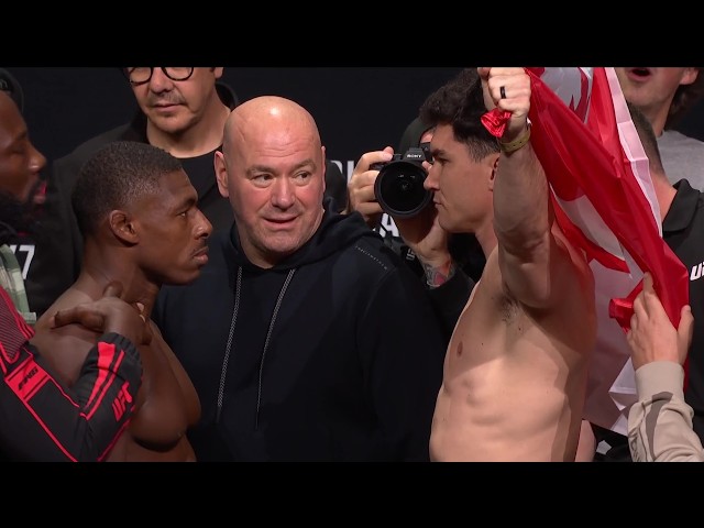 UFC Edmonton: Face-offs