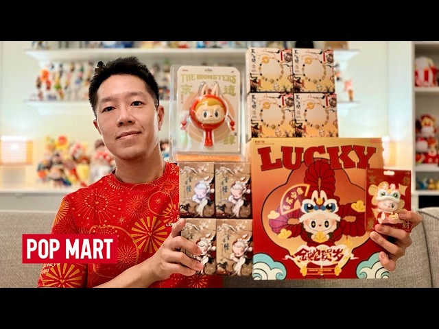 POP MART LUNAR NEW YEAR 2026 UNBOXING!! LABUBU LUCKY KNOT  Golden Gallop Figures & Have a Good Run