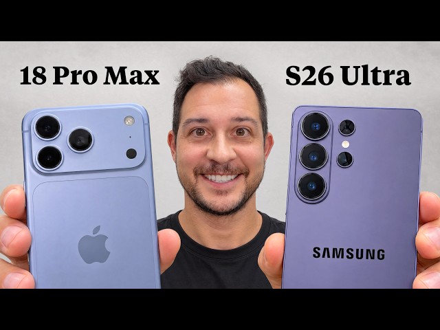 iPhone 18 Pro Max vs. Galaxy S26 Ultra 🆚 Which One Wins?