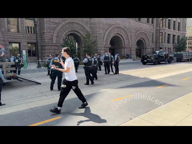 LIVE: Counter-Protest Against Jake Lang Demonstration in Minneapolis