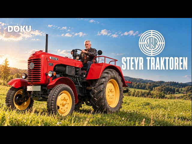 Steyr Tractors – Top Quality from Austria – FROM THE TYPE 180 WITH 26 HP TO THE LEGENDARY ONES