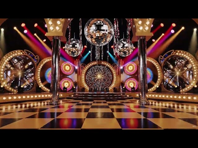 1980s Bollywood Retro Party | Vintage Disco Background | 80s Bollywood VJ Loop | Background Bazaar