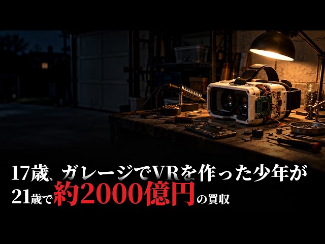 [Sold for $2 Billion at 21] The Young Man Who Built a VR Headset in His Garage and Sold It to a T...