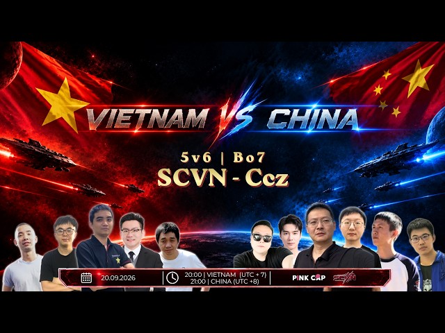[FULL] ĐẠI CHIẾN VIETNAM VS CHINA | 5 VS 5 (7 GAMES)