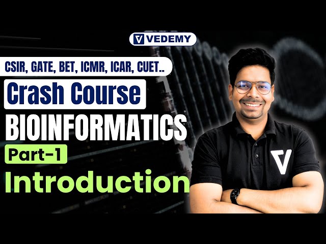 Introduction to Bioinformatics ||Part-1||Crash Course on Bioinformatics||CSIR-NET||GATE||DBT||ICMR