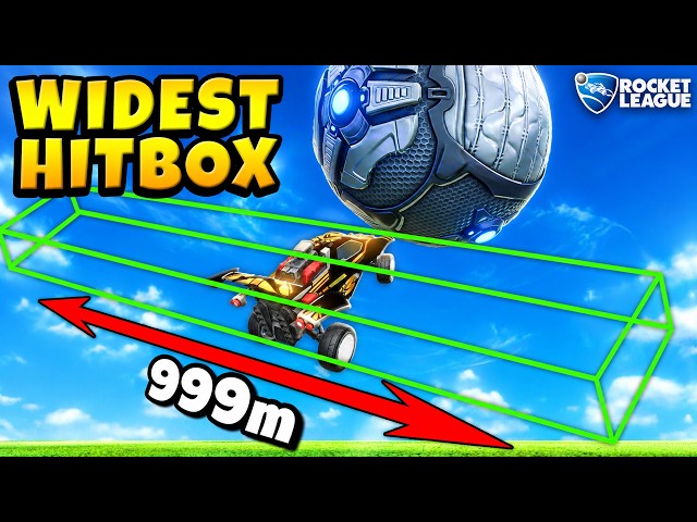 Rocket League, but every game your hitbox gets WIDER