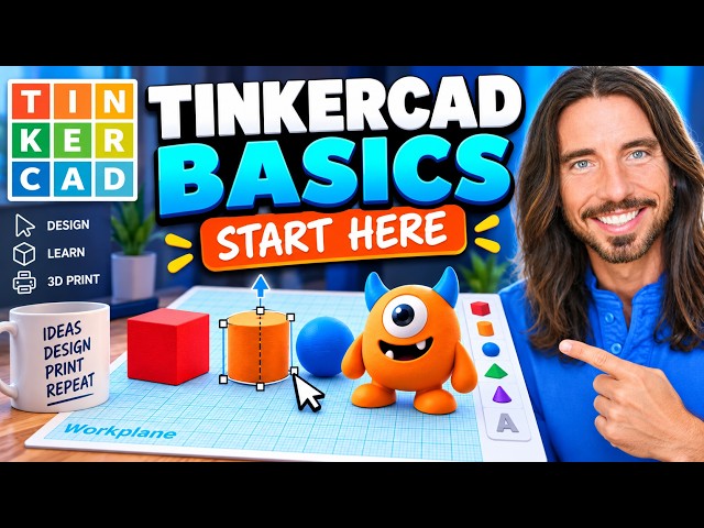 Tinkercad Tutorial for Beginners: 5 Tools You Need to Start 3D Printing