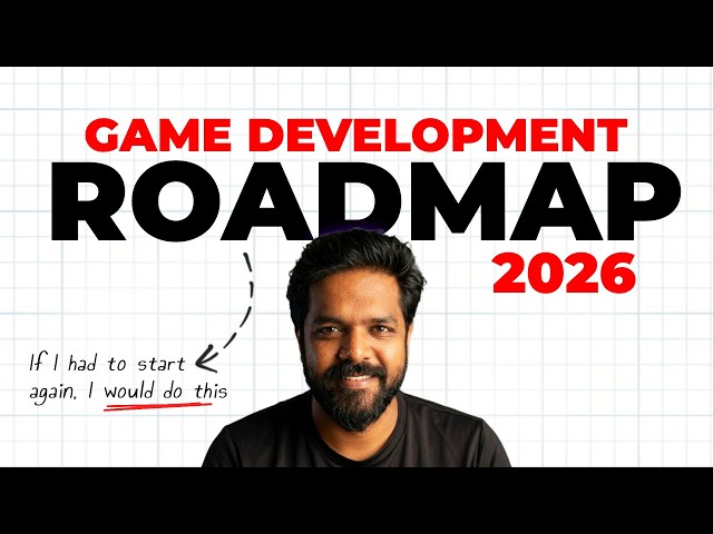 The ONLY Game development Roadmap you need in 2026 🔥